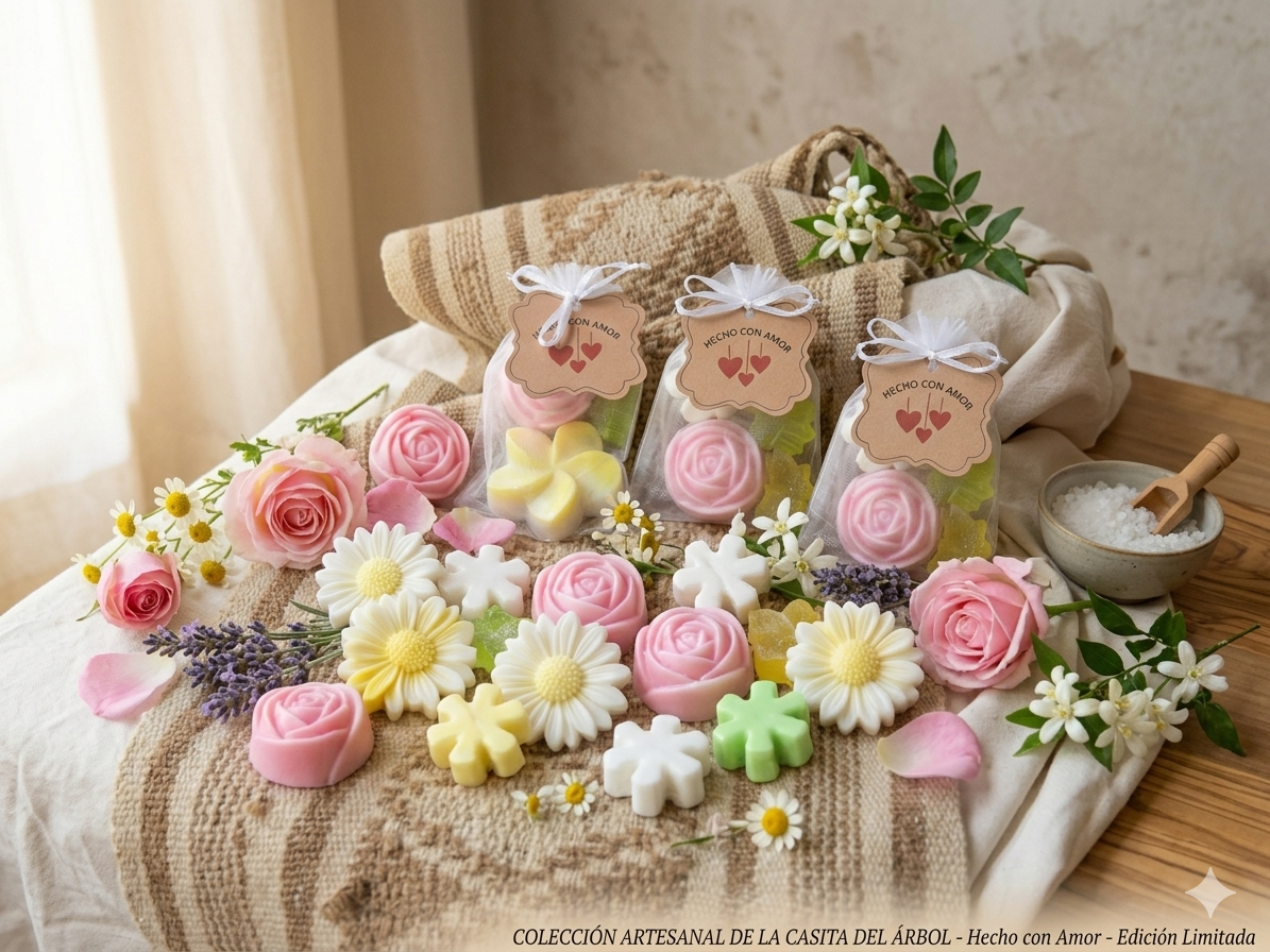 Jabón Artesanal - Mini Colección Floral